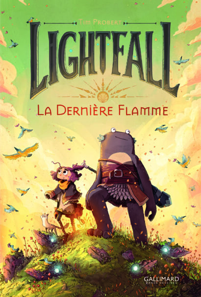 Couverture de Lightfall, Tome 1: La dernière flamme