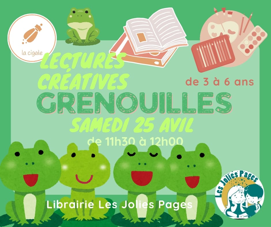 lecture crea grenouilles